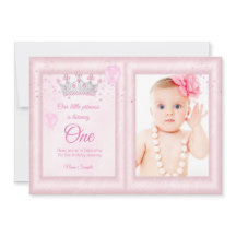 1e verjaardag meisjes Ballonnen Roze Foto