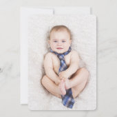 1e verjaardag Modern Cute Panda Kaart (Achterkant)