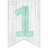 1e verjaardag Munt & het Gele Decor van de Partij Vlaggetjes (Eerste vlag)