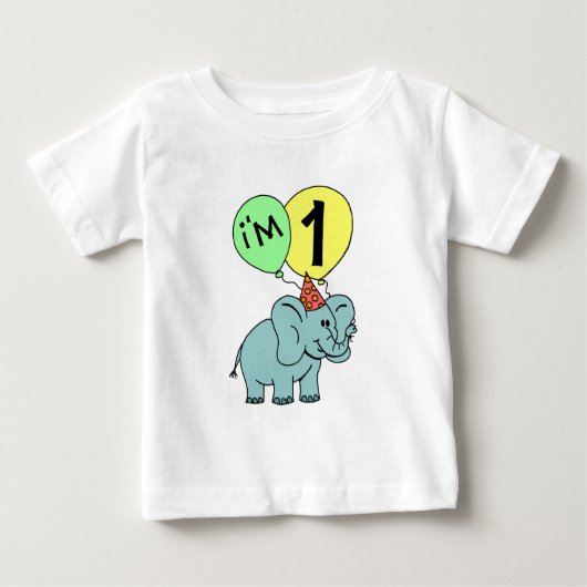 1e verjaardag olifant (Voorkant)