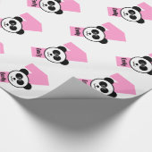 1e verjaardag PANDA 1 jaar oude naam aangepast mei Cadeaupapier (Hoek)