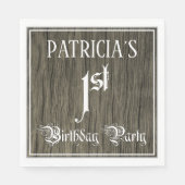 1e verjaardag Partij - Fancy Manuscript, de Kijk v Servet (Voorkant)