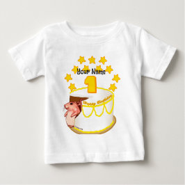 1e Verjaardag Party Muis custom T-shirts