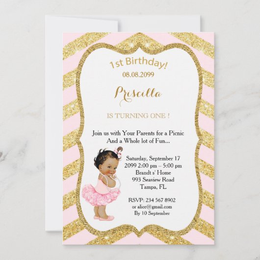 1e verjaardag, picknick 1ste verjaardag, 1e verjaa kaart (Voorkant)