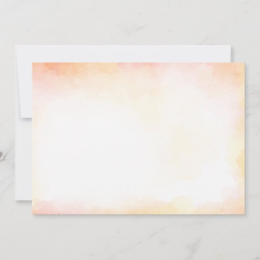 1e verjaardag Pompoen Rustieke Bladeren Uitnodigin Kaart (Achterkant)