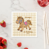1e Verjaardag Pony Servet (Insitu)