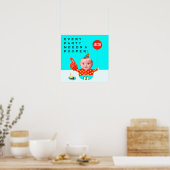 1e verjaardag  poster (Keuken)