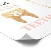 1e verjaardag Poster van de Muur van de Muur van d (Hoek)