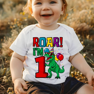 1e verjaardag Roar Dinosaur Trex
