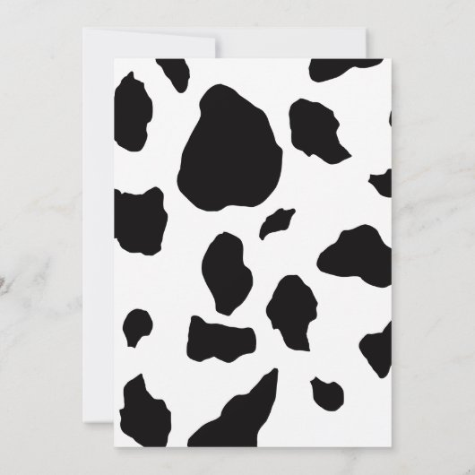 1e Verjaardag Saddle Up Cowgirl Boots Pet en Lasso Kaart (Achterkant)