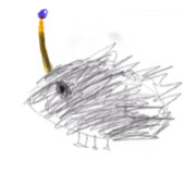 1e Verjaardag Schattigee Cartoon voor Kids Funny H Kaart