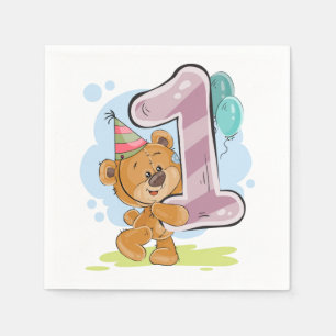 1e verjaardag  servet