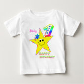 1e verjaardag ster (Voorkant)