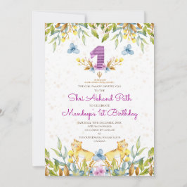 1e verjaardag Sukhmani Sahib & Akhand Path uitnodi Kaart