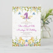 1e verjaardag Sukhmani Sahib & Akhand Path uitnodi Kaart (Staand voorkant)