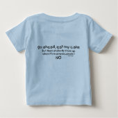 1e verjaardag T-shirt (Achterkant)
