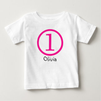 1e Verjaardag  T-shirt Meisje