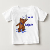 1e verjaardag Teddy Bear (Voorkant)