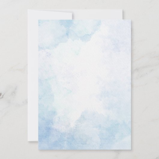 1e verjaardag Teddy Bear Verjaardag Uitnodiging (Achterkant)