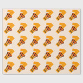 1e verjaardag TIGER 1 jaar Cadeaupapier (Vlak)