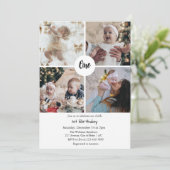 1e verjaardag uitnodigingen mijn 1e verjaardag (Staand voorkant)