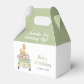 1e verjaardag van Bedankt voor de bescherming van  Bedankdoosjes (Achterkant)