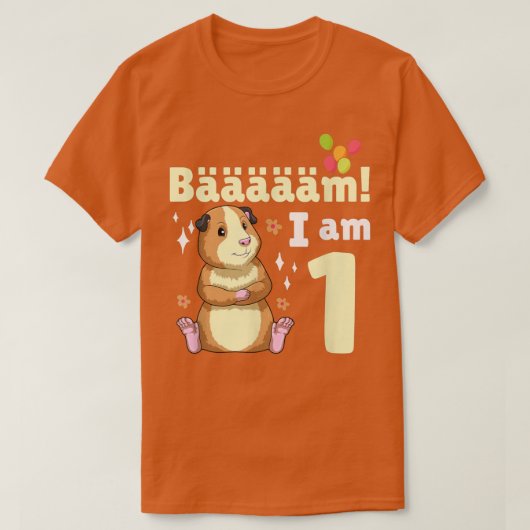 1e verjaardag van de geboorte van Guinee-Bisschop  T-shirt (Design voorkant)