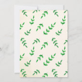 1e verjaardag van de Giraffe van de Stomme van de  Kaart (Achterkant)