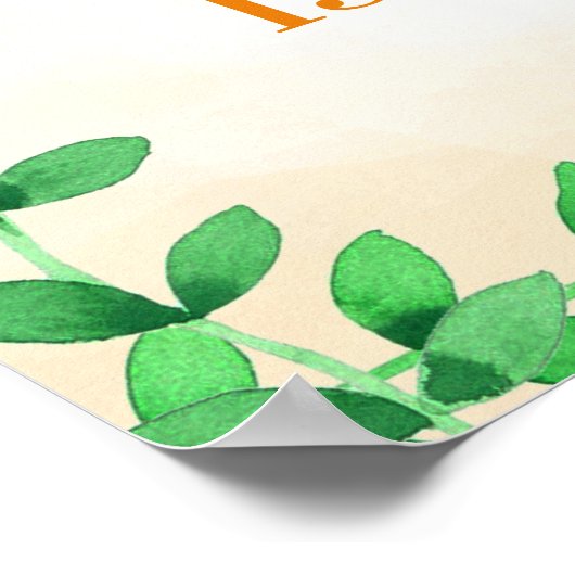 1e verjaardag van de Giraffe van de Stomme van de  Poster (Hoek)