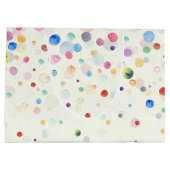 1e verjaardag van de Monster van de Birthday Large Cadeautasje (Achterkant)