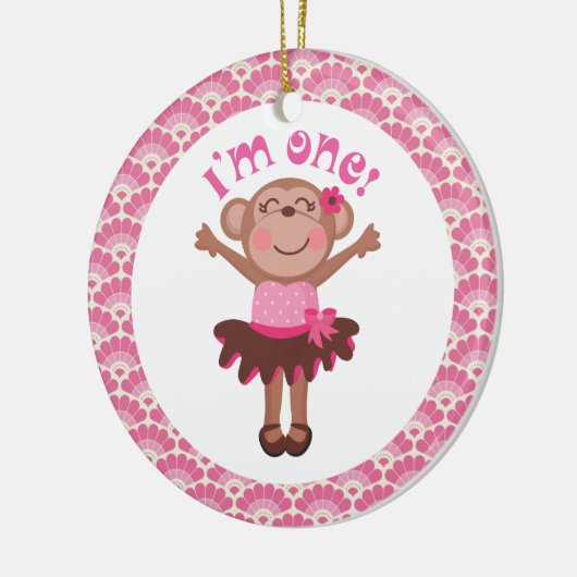 1e verjaardag van de ornament Gift (Links)