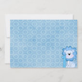 1e verjaardag van de uitnodiging van de Lion Party (Achterkant)