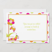 1e verjaardag van de uitnodiging van de partij But (Achterkant)