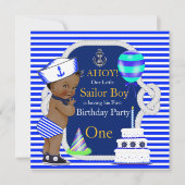 1e verjaardag van de zeemacht van de zeemacht kaart (Voorkant)