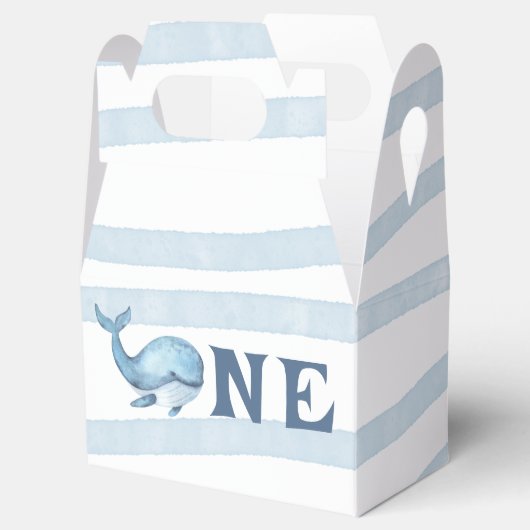 1e verjaardag van een walvis onder het Zee Bedankdoosjes (Geopend)