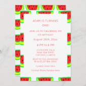 1e verjaardag van het aangepaste tijdperk van wate kaart (Voorkant / Achterkant)