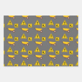 1e verjaardag van het Thema van de Bouw van de Jon Inpakpapier Vel (Voorkant 3)