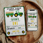 1e verjaardag van je tractor ster | boerderij them kaart