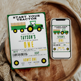 1e verjaardag van je tractor ster | boerderij them kaart