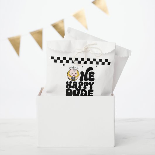 1e verjaardag van One Happy Dude Bedankzakje (Feest)