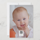 1e verjaardag Waterverf van de hemel Kaart (Achterkant)