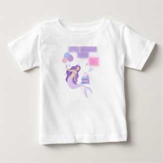 1e verjaardag Zeemeermin T-shirt