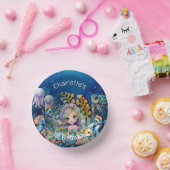 1e verjaardag zeemeerminnenfeest papieren kommen (Feest)