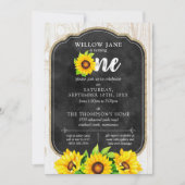 1e verjaardag Zonnebloem & Rustige Boerderij van h Kaart (Voorkant)