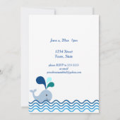 1e verjaardagsfeest, nautische uitnodiging (Achterkant)