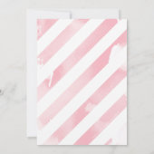 1E VERJAARDAGSFEEST UITNODIGEN modern goud glitter Kaart (Achterkant)