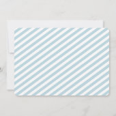 1e VERJAARDAGSFEESTJE baby blue boy ONE polka dots Kaart (Achterkant)