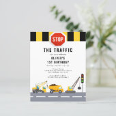 1e verjaardagsfeestje constructie vrachtwagen uitn (Staand voorkant)