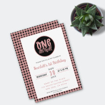 1e verjaardagsfeestje Leuke Onederful Eerste Verja