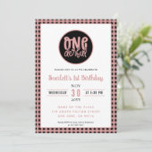 1e verjaardagsfeestje Leuke Onederful Eerste Verja Kaart (Staand voorkant)